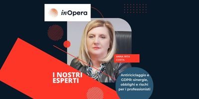 Titolo: “Antiriciclaggio e GDPR: sinergie, obblighi e rischi per i professionisti”